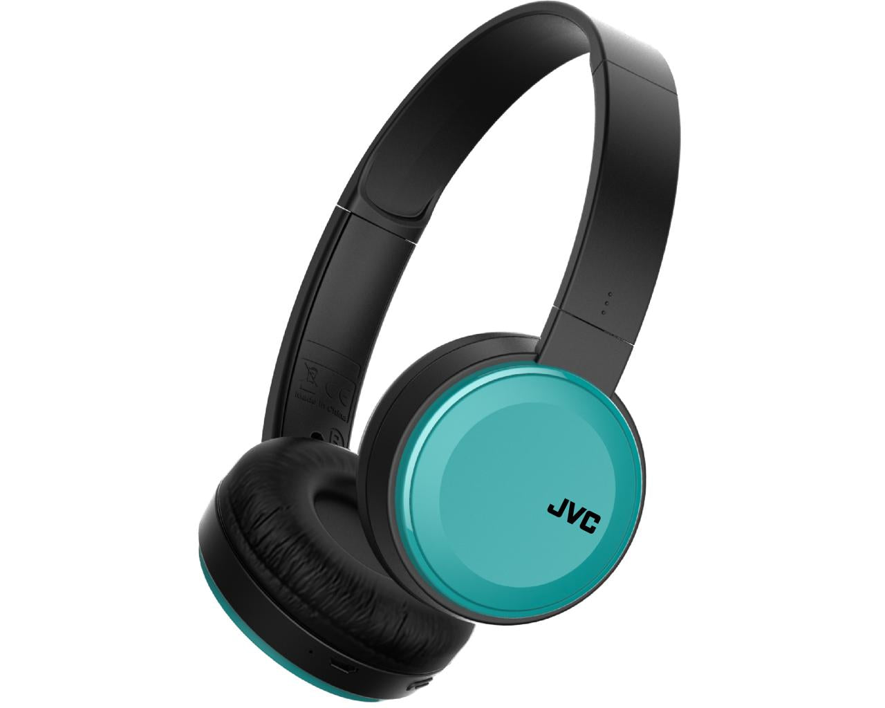 JVC Wireless On-ear Headphone HA-S30BTHeadphonesListen wirelessly to your favourite musicAll Bluetooth function operated with 4 buttons on headphone housingBass Boost function for dynamic bass sound (on/off)Flat-foldable design for ease of portability17 h